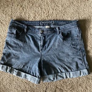 Sonoma women’s denim shorts